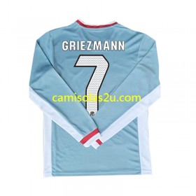 Camisolas de futebol Atlético Madrid Antoine Griezmann 7 Equipamento Alternativa 2024/25 Manga Comprida